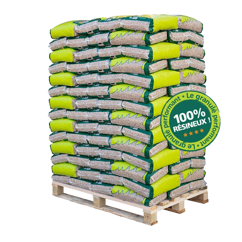 Poêle à granulés Gris + PALETTE De Granulés – Image 2